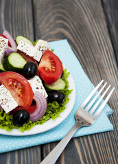 Fresh Greek salad