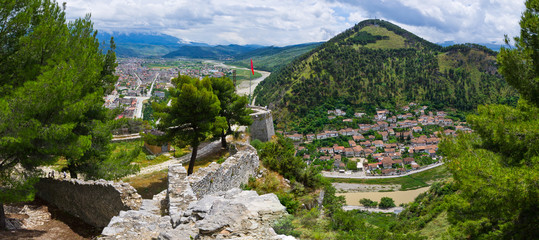 Cityscape of Berat - Albania - obrazy, fototapety, plakaty