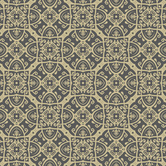 Pattern in the style of Baroque. Abstract Vector Background