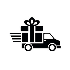 delivery icon. car - 76305018
