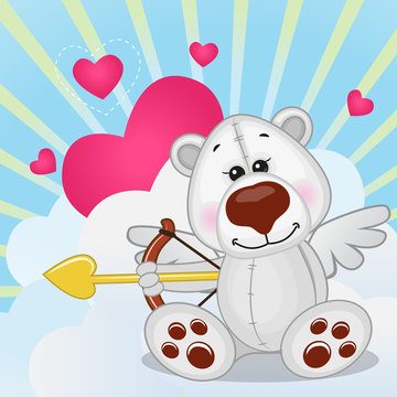 Cupid Polar Bear