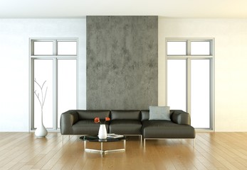 modernes Loft Interieur Design