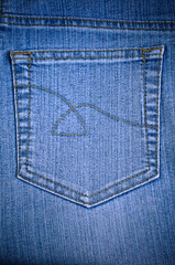 Background of denim.