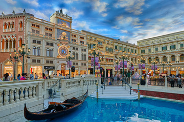 the Venetian Casino hotel  Macao