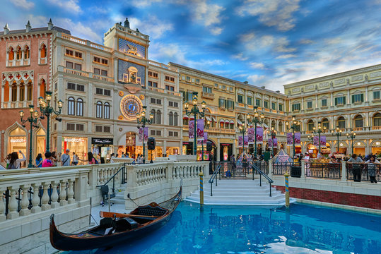 Fototapeta the Venetian Casino hotel  Macao