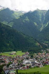 Fototapeta premium Mayrhofen - Zillertaler Alpen - Österreich