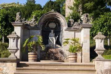 Fototapeta premium Barockgarten Blankenburg im Harz