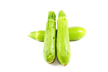 Frische Grüne Zucchini