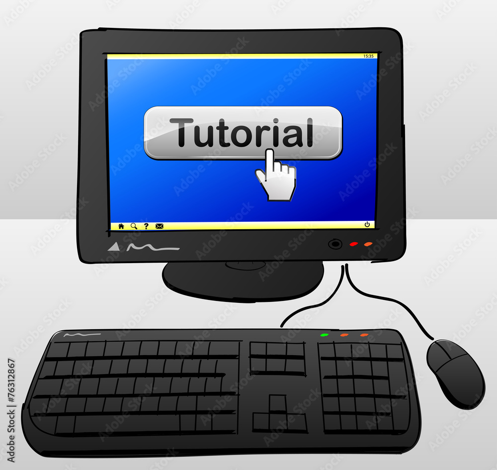 Poster tutorial computer