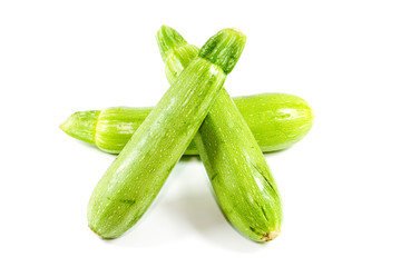 Frische Grüne Zucchini
