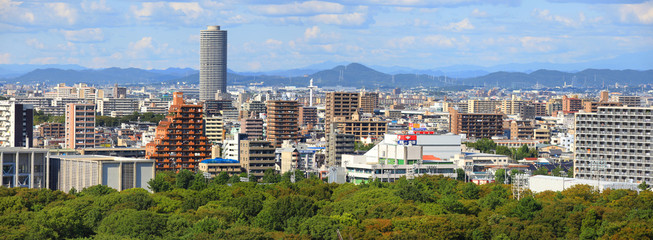 Fototapeta na wymiar Nagoya city