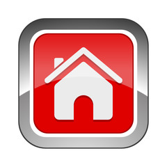 Chrome Square Button 