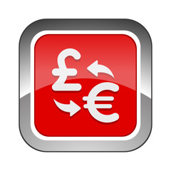 Chrome Square Button 