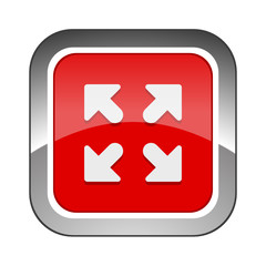 Chrome Square Button