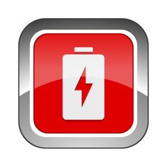 Chrome Square Button