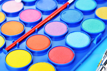 watercolor paints