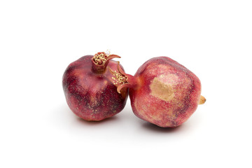 garnet on the white background