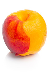 Nectarine peeled