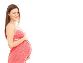 Pregnant woman portrain