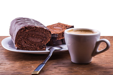 sweet chocolate roll