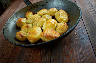 hasselback potato