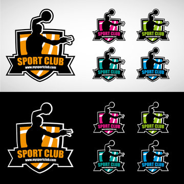 Logo club basket