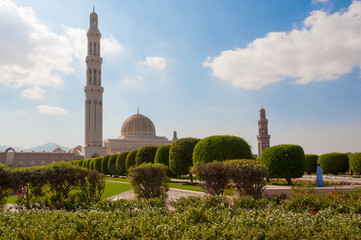 Sultan Qaboos Grand Mosque, Muscat, Oman