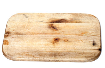 Old wooden kitchen board
