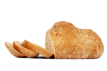 Organic bread with seeds