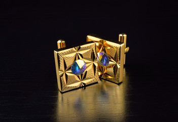 Gold Cufflinks