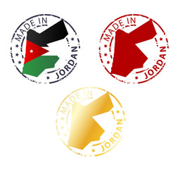 made in Jordan stamp