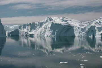 Crédence de cuisine en verre imprimé Cercle polaire Kangiaeisfjord bei Ilulissat