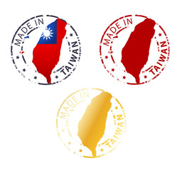 made in Taiwan stamp