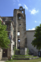 Narni: Cronache di Narnia: rudere del vecchio campanile