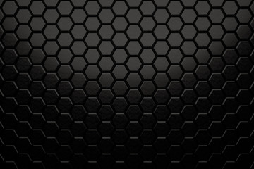Abstract Hexagon Wall