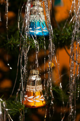 christmas tree - Weihnachtsbaum mit zwei Glöckchen