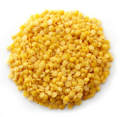 Yellow indian lentils