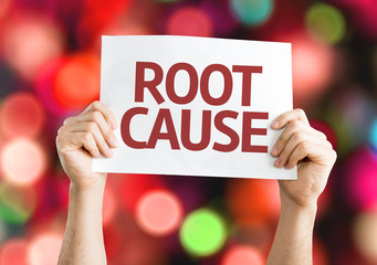Root Cause card with colorful background