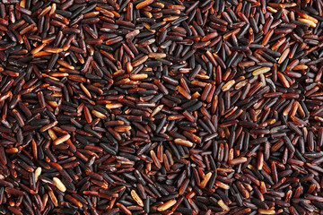 Black rice background