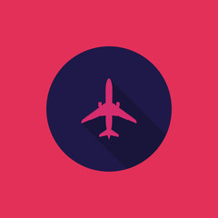 Plane Flat Icon