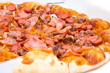 BBQ pizza