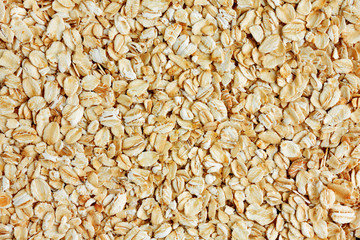 Rolled oats background