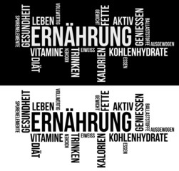 Ernährung Wordcloud