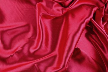 Red silk