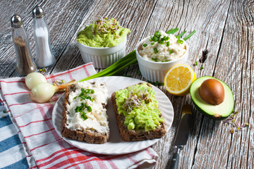 Healthy breakfast.