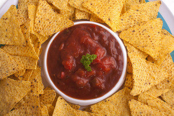 Nacho salsa dip