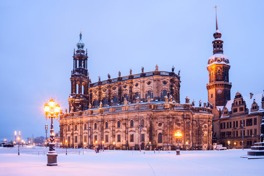 Winter in Dresden