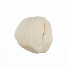 modelling clay Isolated on white