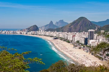 Printed roller blinds Copacabana, Rio de Janeiro, Brazil View of Copacabana Beach in Rio de Janeiro