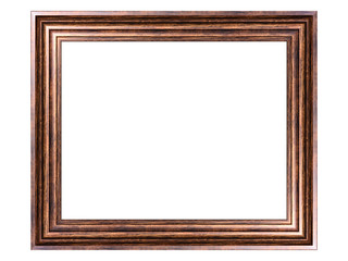 Wooden frame.